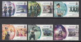 2019 Hong Kong Police Complete Set Of 6 MNH @ BELOW FACE VALUE - Unused Stamps