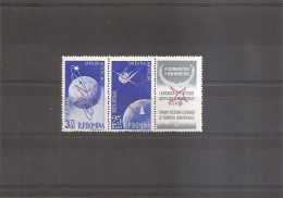 Exposition De Bruxelles -1958 ( PA86a+ PA 79a XXX -MNH - De Roumanie -Surcharges Renversées ) - 1958 – Brüssel (Belgien)