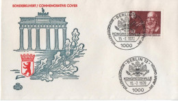 Germany Deutschland 1978 FDC Burgertreffen Mit Jummy Carter, USA United States President, Berlin - 1971-1980