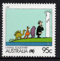 AUSTRALIA 1988 LIVING TOGETHER  " 95c LAW " STAMP MNH - Mint Stamps