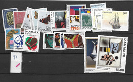 1993 MNH Denmark, Year Complete, Postfris** - Volledig Jaar