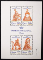 España Spain 2004  Patrimonio Nacional  Relojes  HB  Block  Mi BL136  Yv BF135  Edi 4071  Nuevo New MNH ** - Uhrmacherei