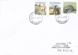 From Botswana To France - 2004 - Botswana (1966-...)