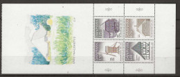 1997 MNH Denmark, Booklet Pane - Blocks & Sheetlets