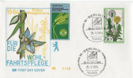 Germany Deutschland 1985 FDC Internationale Grune Woche, Farming Landwirtschaft, Berlin - 1981-1990