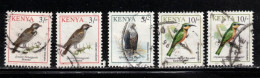 KENYA Scott # 600-1, 604 Used - Birds - Duplication - Kenya (1963-...)