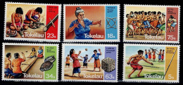 TOKELAU 1983 LEISURE ACTIVITIES MI No 90-5 MNH VF!! - Tokelau