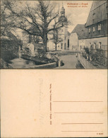 Ansichtskarte Wolkenstein Schlossplatz Mit Kirche 1915 - Wolkenstein