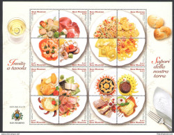 2003 San Marino, I Sapori Della Nostra Terra - La Cucina, BF 80- MNH** - Blocchi & Foglietti