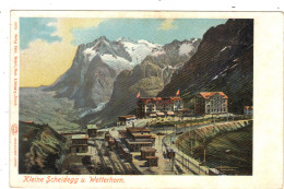 Switzerland - Kleine Scheidegg U Wetterhorn, Railway Line, Station - Collections & Lots