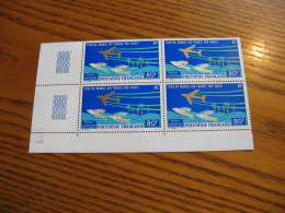 POLYNESIE YVERT POSTE AERIENNE N°  73 BLOC DE 4 CD NEUF** LUXE - MNH - COTE 116,00 E - Nuevos