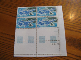 POLYNESIE YVERT POSTE AERIENNE N°  74 BLOC DE 4 CD NEUF** LUXE - MNH - COTE 92,00 E - Unused Stamps