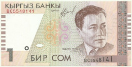 KYRGYZSTAN - 1 SOM - 1999 - Pick 15 - UNC. - Série BC - Kyrgyzstan