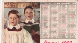 Calendarietto - Casa S.maria - Pagliare - Ascoli Piceno - Anno 1966 - Tamaño Pequeño : 1961-70