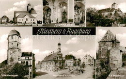 73811261 Friedberg  Hessen Herrgottsruh Kirche Inneres Schloss Alter Wasserturm  - Friedberg