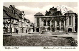 73811237 Wolfenbuettel Holzmarkt Mit Garnisonskirche Wolfenbuettel - Wolfenbuettel