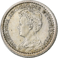 Pays-Bas, Wilhelmina I, 10 Cents, 1917, Argent, TTB, KM:145 - 10 Cent