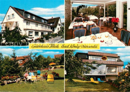 73739356 Bad Koenig Odenwald Gaestehaus Fleck Gaststube Gartenterrasse Liegewies - Bad Koenig