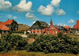 73715699 Juist Nordseebad Blick Vom Janusplatz Zur Kirche Juist Nordseebad - Juist