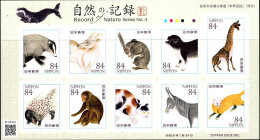 Japan 2024 Record Of Nature Series No.4 (Paintings Of Fauna) Stamp Sheetlet MNH - Ungebraucht