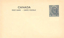 A42 4a Canada Carte Postale George VI 1c Vert - 1903-1954 Reyes