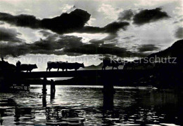 72811839 Weissensee Kaernten Abendstimmung Weissensee Kaernten - Weissensee