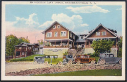 A45 563 PC Indian Cave Lodge Hendersonville Unused - Sonstige & Ohne Zuordnung