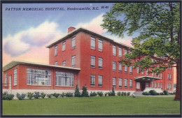 A45 478 PC Patton Memorial Hospital Hopital Hendersonville Unused - Other & Unclassified