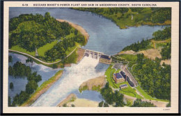 A45 326 PC Buzzard Roost's Powwer Plant And Dam In Greenwood County Unused - Otros & Sin Clasificación