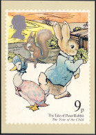 A45 245 CP Peter Rabbit Jeannot Lapin Neuve/unused 1989 - Fairy Tales, Popular Stories & Legends