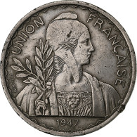 Indochine Française, Piastre, 1947, Paris, Cupro-nickel, TTB, Lecompte:320 - Otros & Sin Clasificación