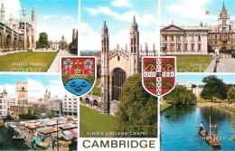 72780002 Cambridge Cambridgeshire Senate House Backs Kings College Chapel Market - Andere & Zonder Classificatie