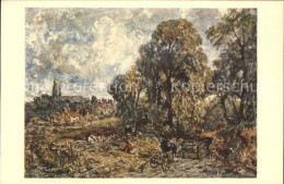 71726677 Stoke By Nayland Painting John Constable W. W. Kimball Collection Stoke - Otros & Sin Clasificación