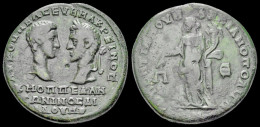 Moesia Inferior Marcianopolis Macrinus With Diadumenian, Caesar AE Pentassarion - Provinces Et Ateliers