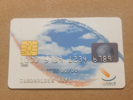 SWEDEN-CREDICT CARD-(1234-6789)-(00/00)-(SAMPLE-CARD CREDICT CARD)-GOOD CARD - Credit Cards (Exp. Date Min. 10 Years)