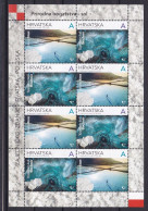 CROATIA 2021,JOINT ISSUES POLAND CROATIA, SALT CRYSTALS,SHEET,MNH - Minerals