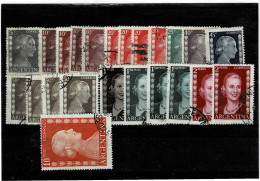 ARGENTINA ,"Eva Peron" ,23 Pezzi Usati ,qualita Buona - Used Stamps