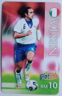 Malaysia RM10  Hot Link - Football Player  Alessandro NESTA - Malaysia