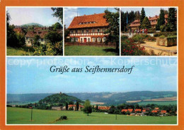 72804905 Seifhennersdorf Panorama Blick Zum Burgsberg Umgebindehaus Zentrales Pi - Seifhennersdorf