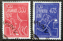 Denmark 1991 Keep Denmark Clean   Minr. 1010-11 ( O) ( Lot K 551 ) - Usati