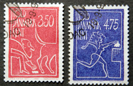 Denmark 1991 Keep Denmark Clean   Minr. 1010-11 ( O) ( Lot K 553 ) - Gebraucht