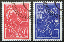 Denmark 1991 Keep Denmark Clean   Minr. 1010-11 ( O) ( Lot K 554 ) - Gebraucht