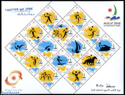 Oman 2010 2nd Asian Beach Games 14v M/s, Mint NH, Nature - Sport - Sport (other And Mixed) - Oman
