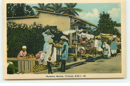 Antilles - TRINIDAD - Roadside Market - Trinidad