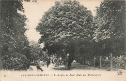 FRANCE - Châlons Sur Marne - Le Jardin Du Jard - Allé Des Marronniers - Carte Postale Ancienne - Châlons-sur-Marne