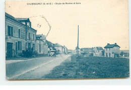 CHAMBOURCY - Route De Mantes Et Gare - Chambourcy