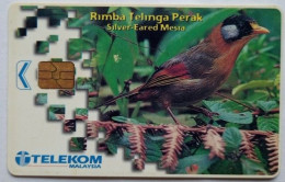 Malaysia RM20 Chip Card - Rimba Telinge Perak ( Silver-Eared Mesia - Maleisië