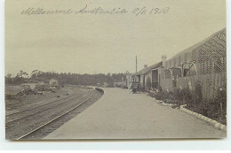 Australie - MELBOURNE - RPPC - Station - Melbourne