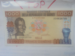 GUINEE 1000 Francs 1985 Neuf (B.33) - Guinee