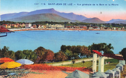 FRANCE - Saint Jean De Luz - Vue Générale De La Baie Et La Rhune - Colorisé - Carte Postale Ancienne - Saint Jean De Luz